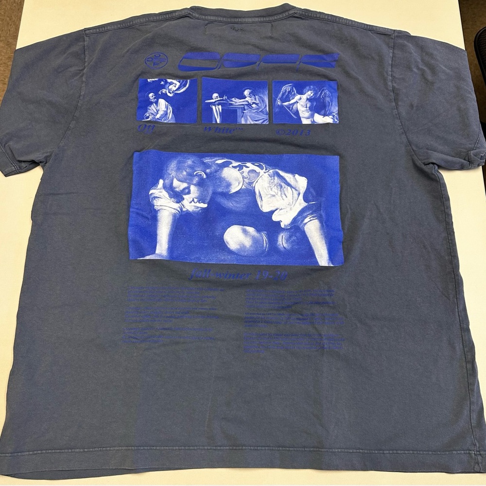 OFF-WHITE by Virgil Abloh
Off White Caravaggio S/S T-Shirt Indigo Blue